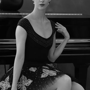 At The Piano-I (Matt) Ballerina Erica Mulkern MA