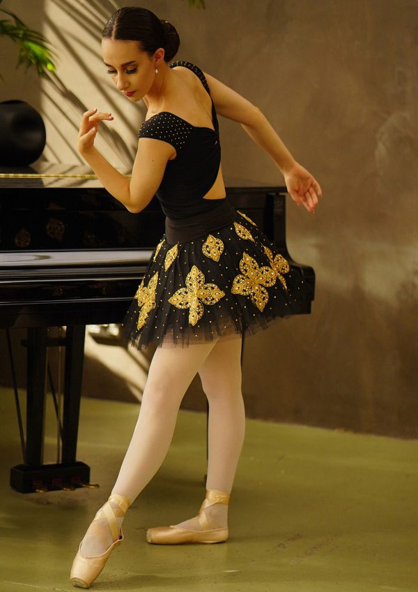 Gilded Arcadian Rhapsody - IV (Matt) Ballerina Erica Mulkern MA